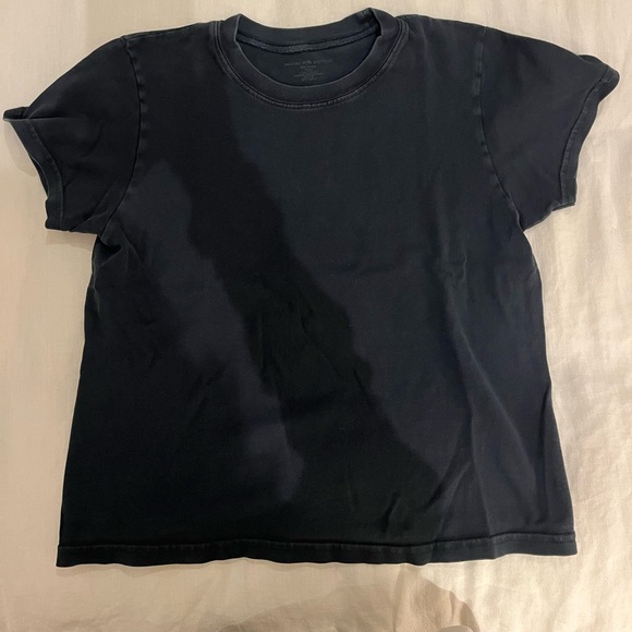 Navy Blue Vintage Style Brandy Melville Top - Picture 1 of 1
